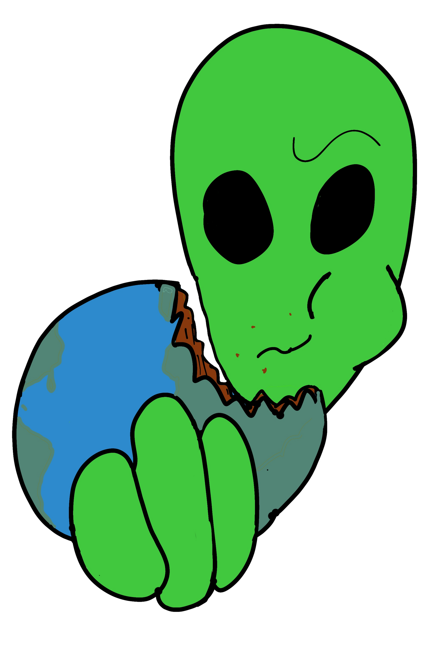ALIEN LURV *BUNDLE OF 3* decal sticker
