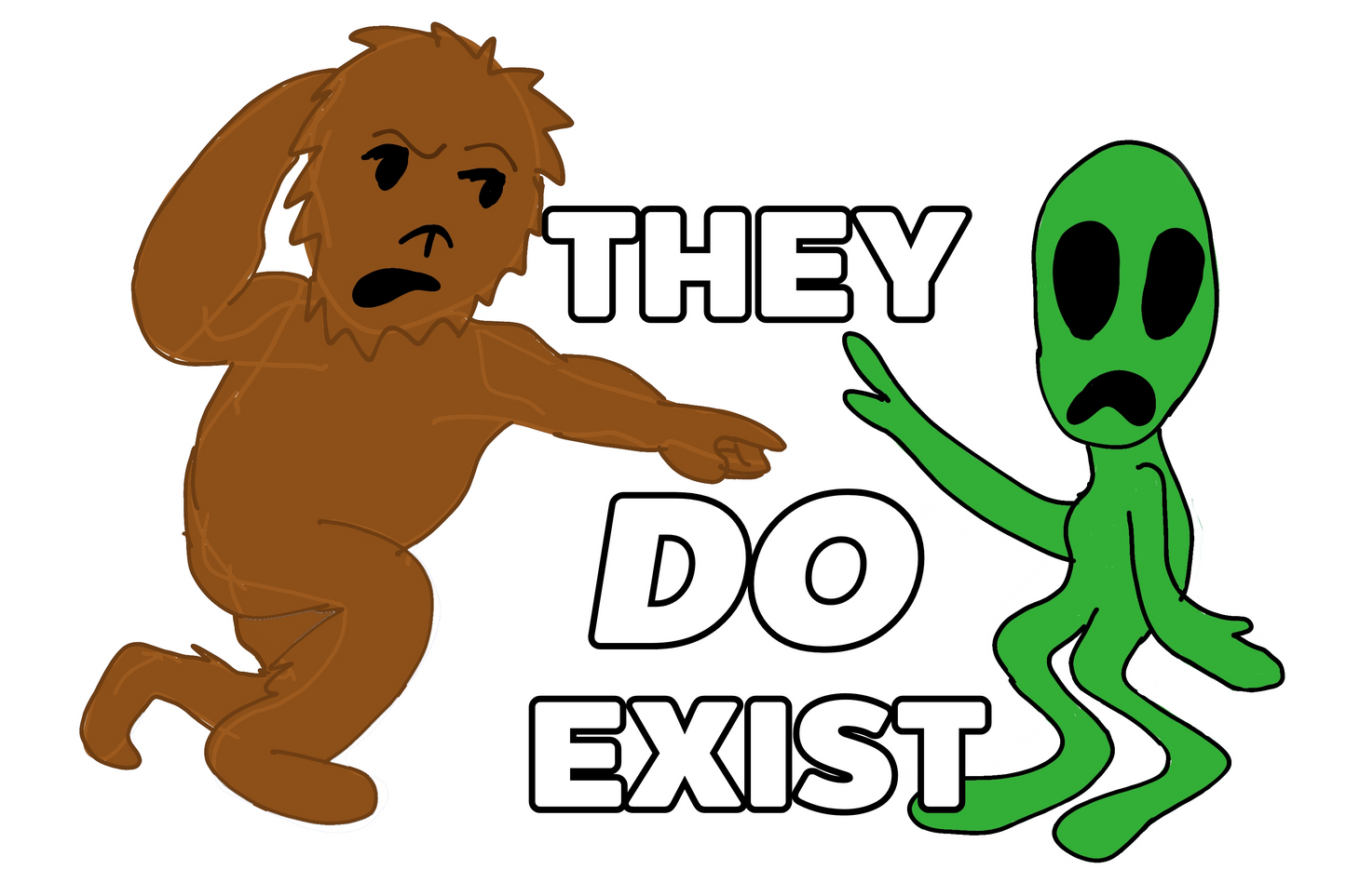 ALIEN LURV *BUNDLE OF 3* decal sticker